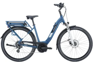 Pegasus Solero E8 Plus 500 Wh Damen schwarz 2024 - Blau, 45 cm