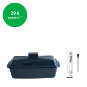 Thermomix® Sensor und Steingut-Form "Kastenform Kim"